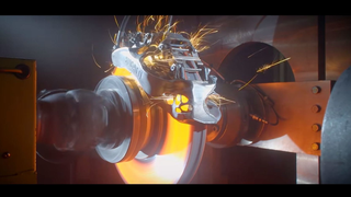Testing a 3D-Printed Bugatti Brake Caliper Is Surprisingly Beautiful to Watch<em></em>